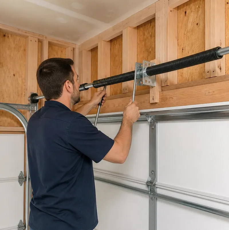 Garage Door Spring Repair in Waverly